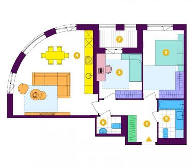 2-кімнатна квартира за адресою вул. Теремківська (площа 72 м²) - Atlanta.ua - фото 16