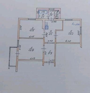 3-комнатная квартира по адресу (площадь 61 м²) - Atlanta.ua - фото 16