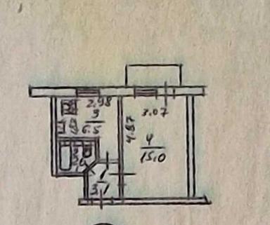 1-комнатная квартира по адресу (площадь 27 м²) - Atlanta.ua - фото 45