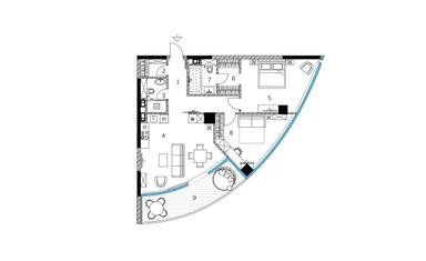 3-комнатная квартира по адресу ул. Иоанна Павла II (площадь 92 м²) - Atlanta.ua - фото 11