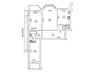 3-rooms apartment apartment by the address st. Nikolaya Zakrevskogo (area 93,9 m²) - Atlanta.ua - photo 14