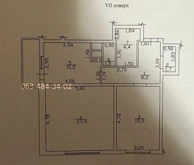 2-кімнатна квартира за адресою вул. Тіниста (площа 67,5 м²) - Atlanta.ua - фото 32