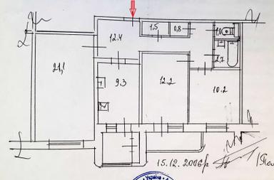 3-комнатная квартира по адресу Берестейский проспект(пр-т. Победы) (площадь 75 м²) - Atlanta.ua - фото 46