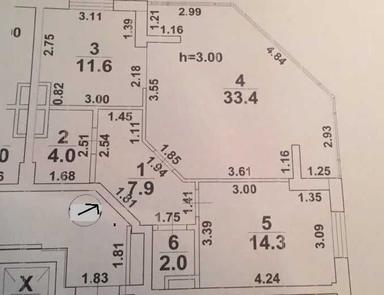 2-rooms apartment apartment by the address st. Arkadiyskoe plato Gagarinskoe plato (area 73 m²) - Atlanta.ua - photo 34