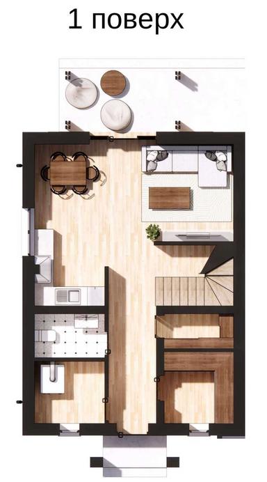 House by the address st. Bogdana Khmelnitskogo (area 95 m²) - Atlanta.ua - photo 9