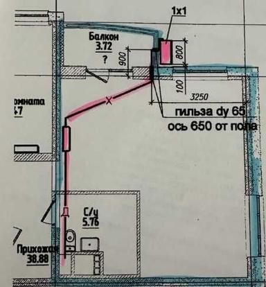 1-room apartment apartment by the address st. Kulikovo pole pl Oktyabrskoy revolyutsii pl (area 46 m²) - Atlanta.ua - photo 22