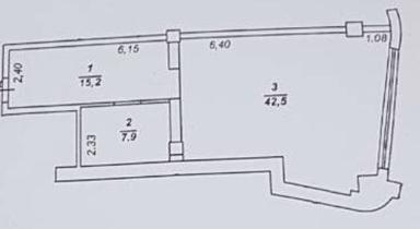 2-комнатная квартира по адресу ул. Шолуденка (площадь 65,6 м²) - Atlanta.ua - фото 21