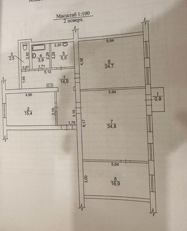 3-комнатная квартира по адресу (площадь 120 м²) - Atlanta.ua - фото 17