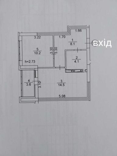 1-комнатная квартира по адресу ул. Ильенка Юрия (площадь 41 м²) - Atlanta.ua - фото 17