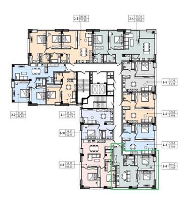 2-rooms apartment apartment by the address st. Petefi Shandora pl (area 72,9 m²) - Atlanta.ua - photo 15