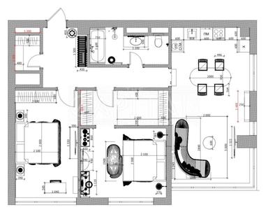 2-кімнатна квартира за адресою вул. Андрія Верхогляда (площа 88 м²) - Atlanta.ua - фото 47
