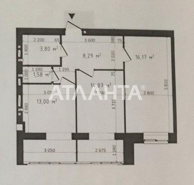 2-rooms apartment apartment by the address st. Protsenko (area 57 m²) - Atlanta.ua - photo 14