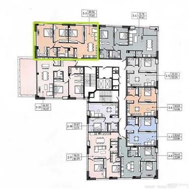 3-rooms apartment apartment by the address st. Slovyanska nab (area 111,6 m²) - Atlanta.ua - photo 12