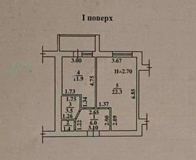 1-room apartment apartment by the address (area 50 m²) - Atlanta.ua - фото 27