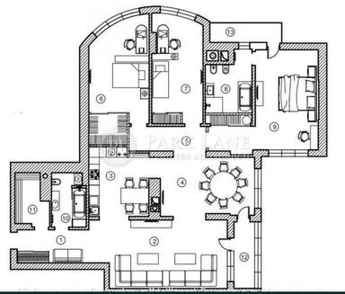 4+-rooms apartment apartment by the address (area 171 m²) - Atlanta.ua - photo 46