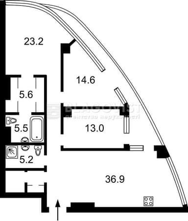 3-комнатная квартира по адресу бульвар Дружбы Народов (площадь 123 м²) - Atlanta.ua - imageAlt 19