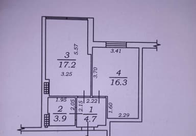 1-кімнатна квартира за адресою вул. Проценка (площа 43 м²) - Atlanta.ua - фото 20