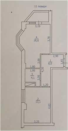 1-кімнатна квартира за адресою вул. Балківська (площа 42,5 м²) - Atlanta.ua - фото 27