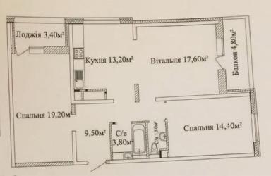 3-rooms apartment apartment by the address (area 83 m²) - Atlanta.ua - photo 10