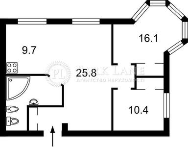3-rooms apartment apartment by the address st. Bulvar Druzhby Narodov (area 80 m²) - Atlanta.ua - photo 38