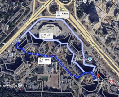 2-кімнатна квартира за адресою (площа 60 м²) - Atlanta.ua - фото 9