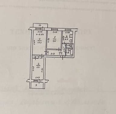 3-комнатная квартира по адресу Добровольского пр. (площадь 63 м²) - Atlanta.ua - imageAlt 9