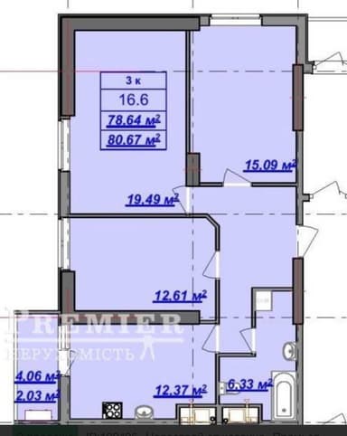 3-комнатная квартира по адресу ул. Львовская (площадь 80 м²) - Atlanta.ua - фото 14