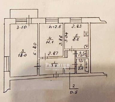 2-кімнатна квартира за адресою (площа 50 м²) - Atlanta.ua - фото 31