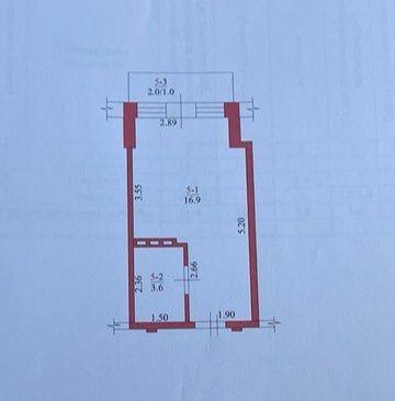 1-кімнатна квартира за адресою Куликове поле пл. (площа 21 м²) - Atlanta.ua - фото 14