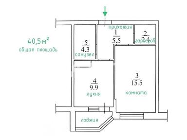 1-кімнатна квартира за адресою Куликове поле пл. (площа 40,5 м²) - Atlanta.ua - фото 14