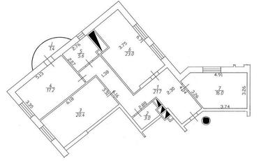 3-кімнатна квартира за адресою бульвар Дружби Народів (площа 108 м²) - Atlanta.ua - фото 38