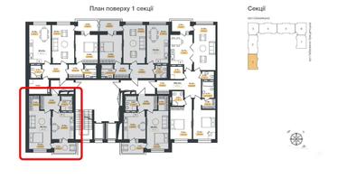 1-комнатная квартира по адресу ул. Щекавицкая (площадь 49 м²) - Atlanta.ua - фото 12