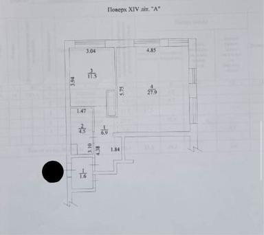 1-кімнатна квартира за адресою (площа 52,5 м²) - Atlanta.ua - фото 20