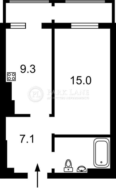 1-комнатная квартира по адресу ул. Ильенка Юрия (площадь 40 м²) - Atlanta.ua - imageAlt 8