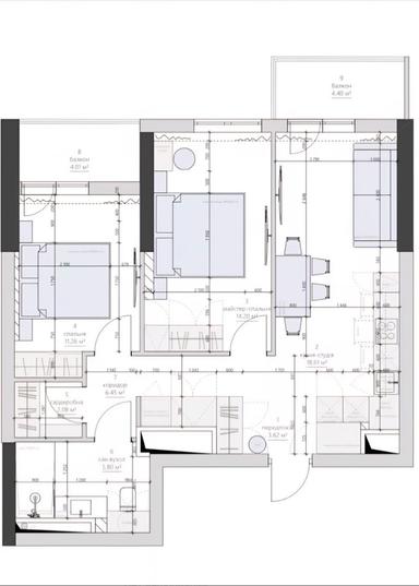 2-кімнатна квартира за адресою Куликове поле пл. (площа 67 м²) - Atlanta.ua - фото 46
