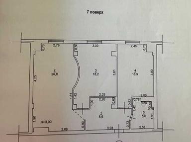 2-rooms apartment apartment by the address st. Druzhby narodov (area 74,7 m²) - Atlanta.ua - photo 48