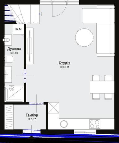 House by the address (area 70 m²) - Atlanta.ua - photo 9