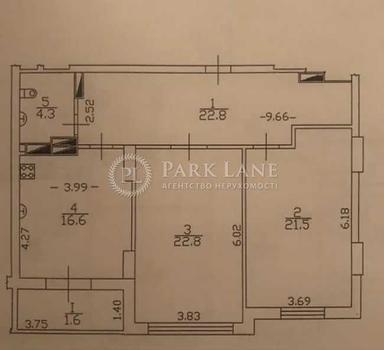 Багатокімнатна квартира за адресою вул. Іллєнка Юрія (площа 194 м²) - Atlanta.ua - фото 22