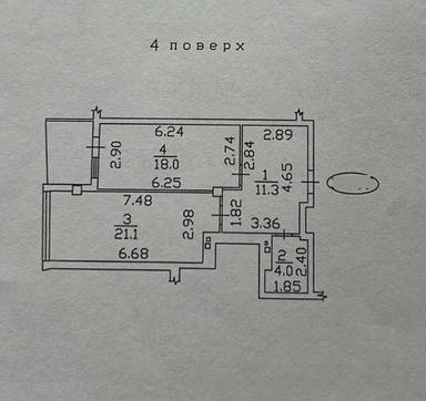 1-кімнатна квартира за адресою Куликове поле пл. (площа 59 м²) - Atlanta.ua - фото 31