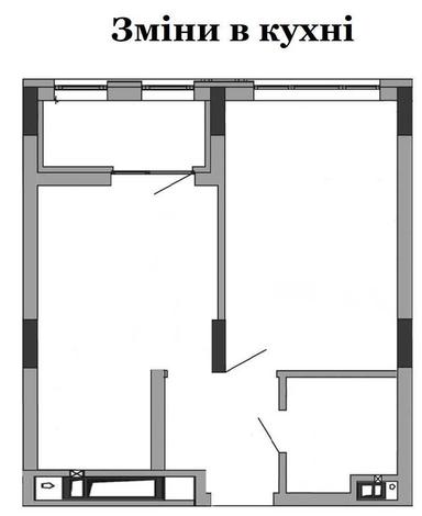 1-кімнатна квартира за адресою вул. Старознесенська (площа 42,1 м²) - Atlanta.ua - фото 33