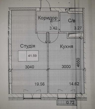 1-room apartment apartment by the address st. Sakharova (area 41,6 m²) - Atlanta.ua - photo 2