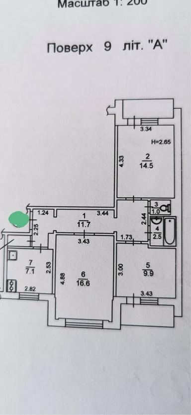 3-rooms apartment apartment by the address st. Putivlskaya (area 70 m²) - Atlanta.ua - photo 30