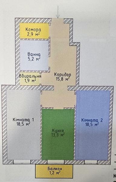 2-rooms apartment apartment by the address st. Sobranetskaya (area 77 m²) - Atlanta.ua - photo 20