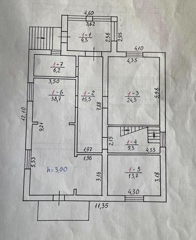 Дом по адресу ул. Салютная (площадь 290 м²) - Atlanta.ua - фото 60