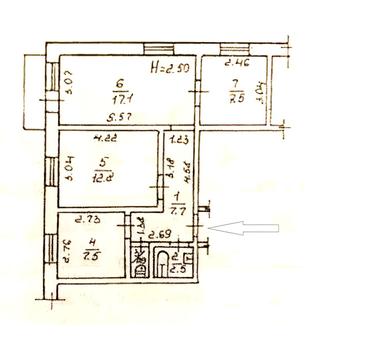 3-rooms apartment apartment by the address st. Solnechnaya (area 58 m²) - Atlanta.ua - photo 12