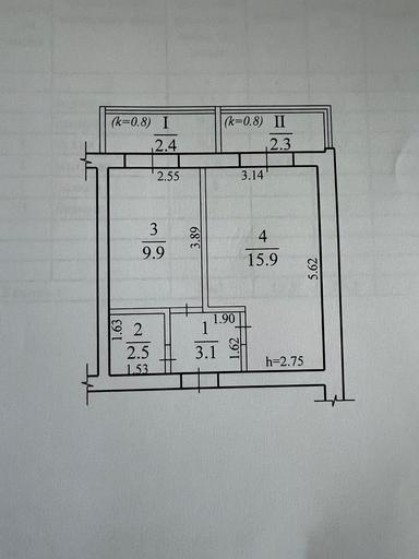 1-комнатная квартира по адресу ул. Кошки Матроса (площадь 36,1 м²) - Atlanta.ua - фото 10