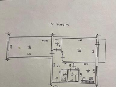 2-комнатная квартира по адресу Небесной Сотни пр. (площадь 44 м²) - Atlanta.ua - фото 18