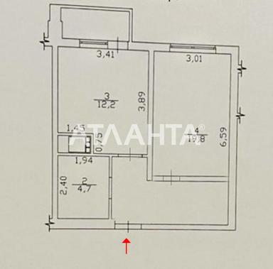 1-комнатная квартира по адресу Люстдорфская дор. (площадь 43 м²) - Atlanta.ua - фото 23