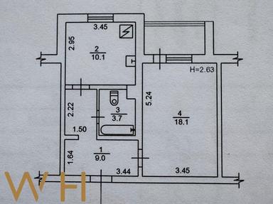 1-комнатная квартира по адресу просп. Лесной (площадь 45 м²) - Atlanta.ua - фото 18