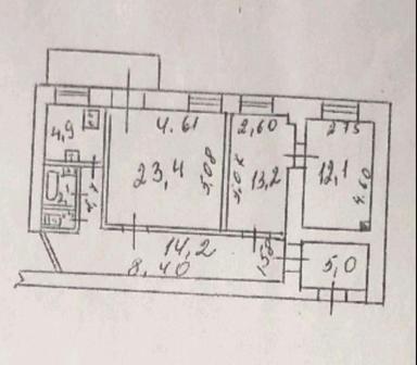 3-кімнатна квартира за адресою вул. Васильківська (площа 78,5 м²) - Atlanta.ua - фото 18